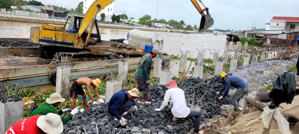 Gói thầu của công ty 116 dù thi công trong điều kiện khó khăn nhưng vẫn vượt tiến độ đề ra