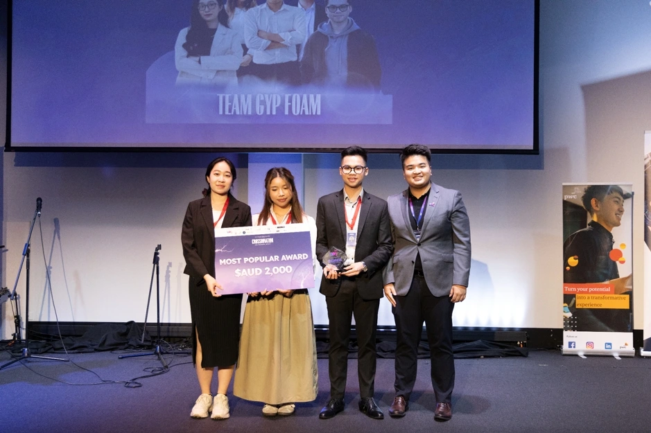 Giải thưởng Đội yêu thích nhất thuộc về đội GypFoam