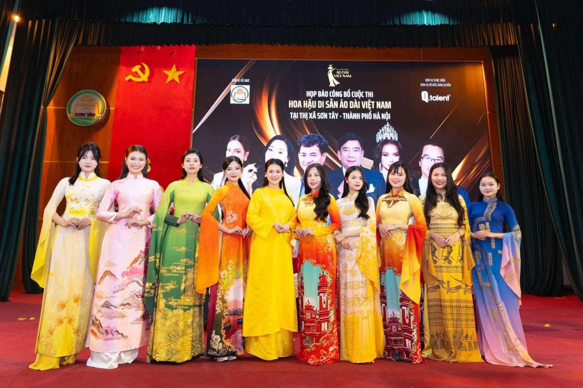 Cuộc thi “Hoa hậu di sản áo dài Việt Nam 2024”