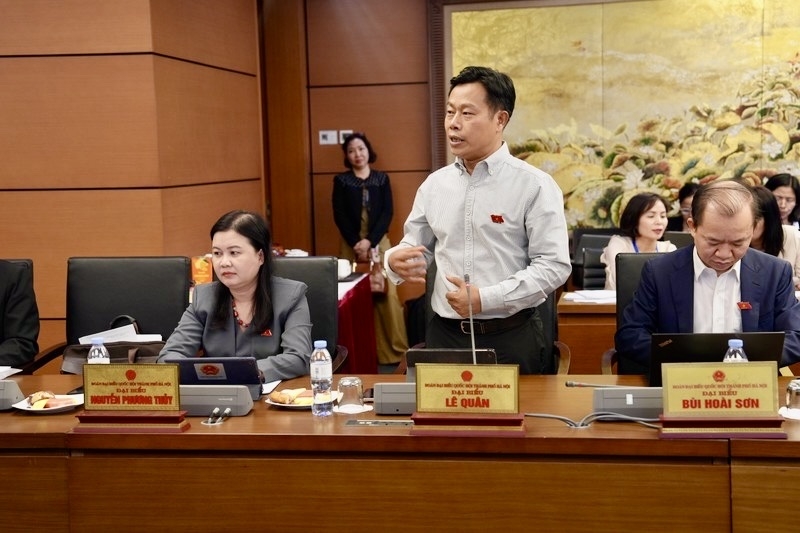Đại biểu Lê Quân, đoàn Hà Nội