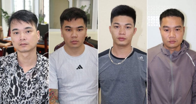 Nhóm bị can trong vụ việc