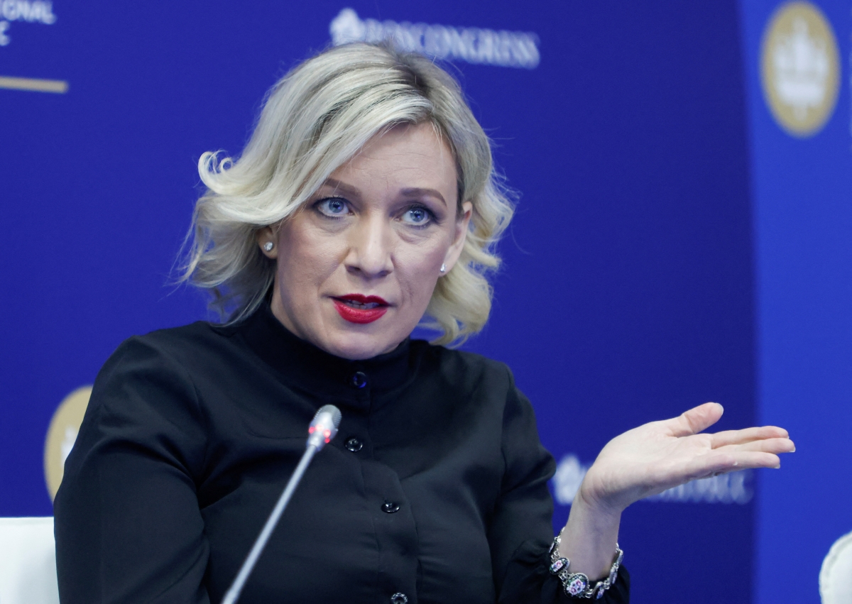 Người phát ngôn Bộ Ngoại giao Nga Maria Zakharova. Ảnh: Reuters