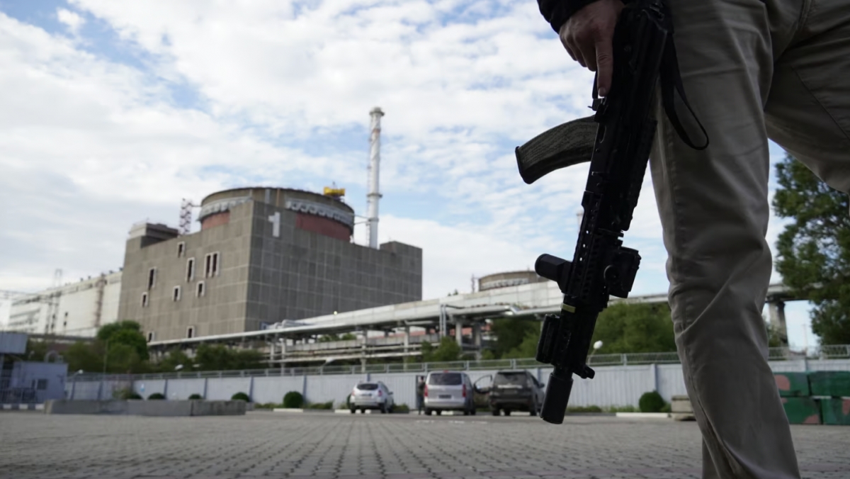 Nhà máy điện hạt nhân Zaporizhzhia. Ảnh: Reuters