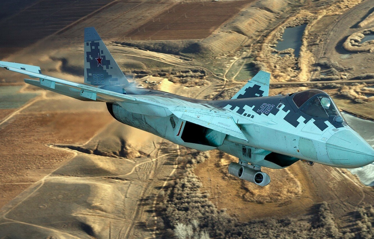 Máy bay phản lực Sukhoi Su-57. Ảnh: The War Zone