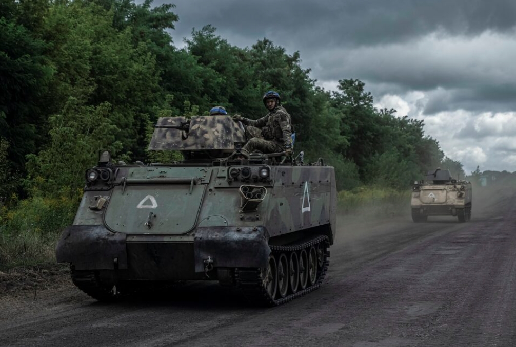 Quân đội Ukraine trên chiến trường. Ảnh: Getty