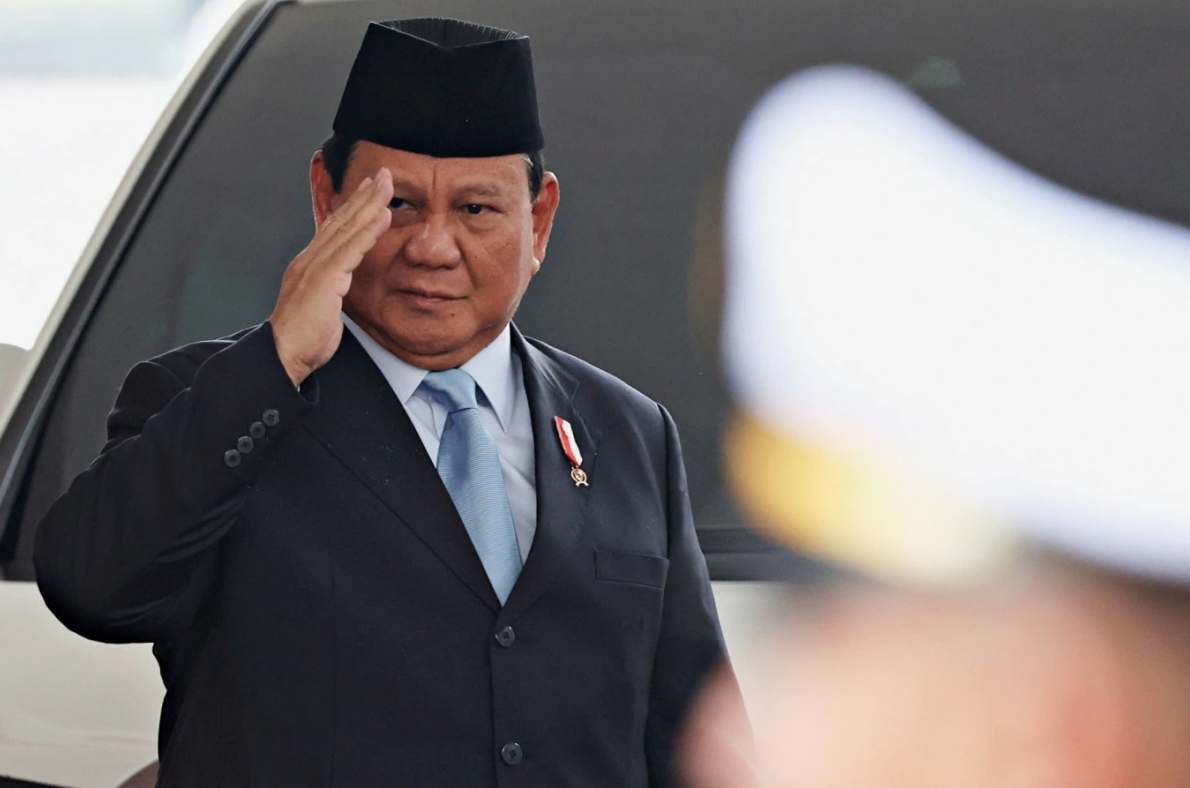 Tổng thống đắc cử Indonesia Prabowo Subianto. Ảnh: Reuters