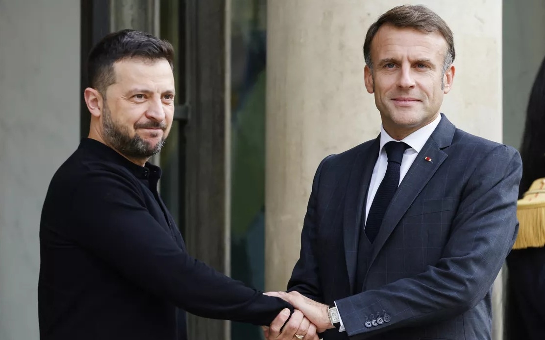 Tổng thống Ukraine Zelensky hiện trông cậy vào sự hỗ trợ từ châu Âu. Ảnh: Le Figaro.