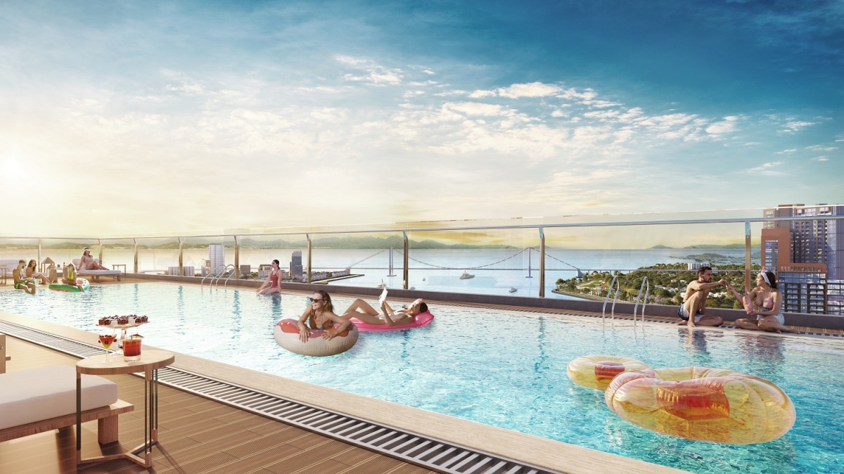 Tiện ích thượng lưu tại Sun Symphony Residence (Ảnh phối cảnh minh họa Sun Property)