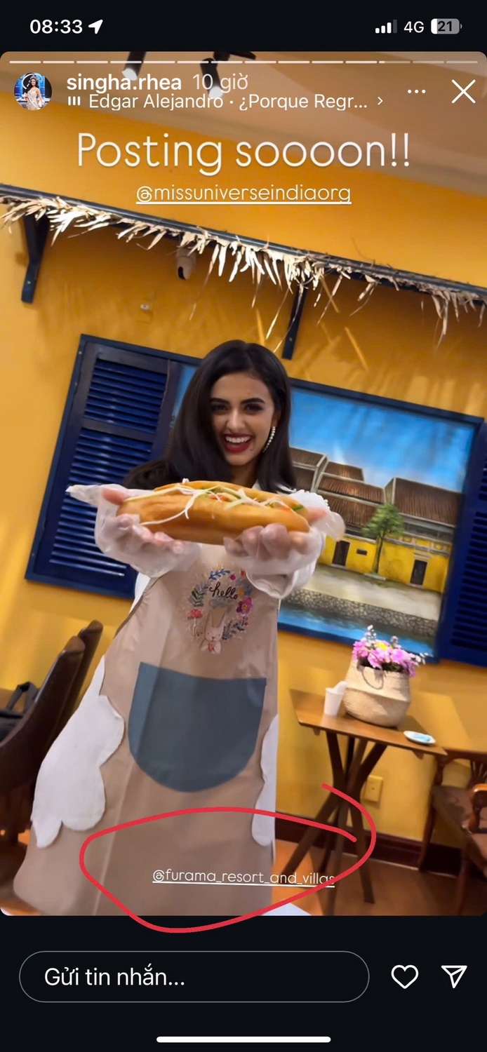 Hoa hậu Rhea Singha đã chia sẻ những hình ảnh và khoảnh khắc đáng nhớ tại Đà Nẵng lên các trang cá nhân đã thu hút sự chú ý lớn của cộng đồng, đặc biệt là người dân Ấn Độ, góp phần quảng bá điểm đến Đà Nẵng với đất nước đông dân nhất thế giới này.