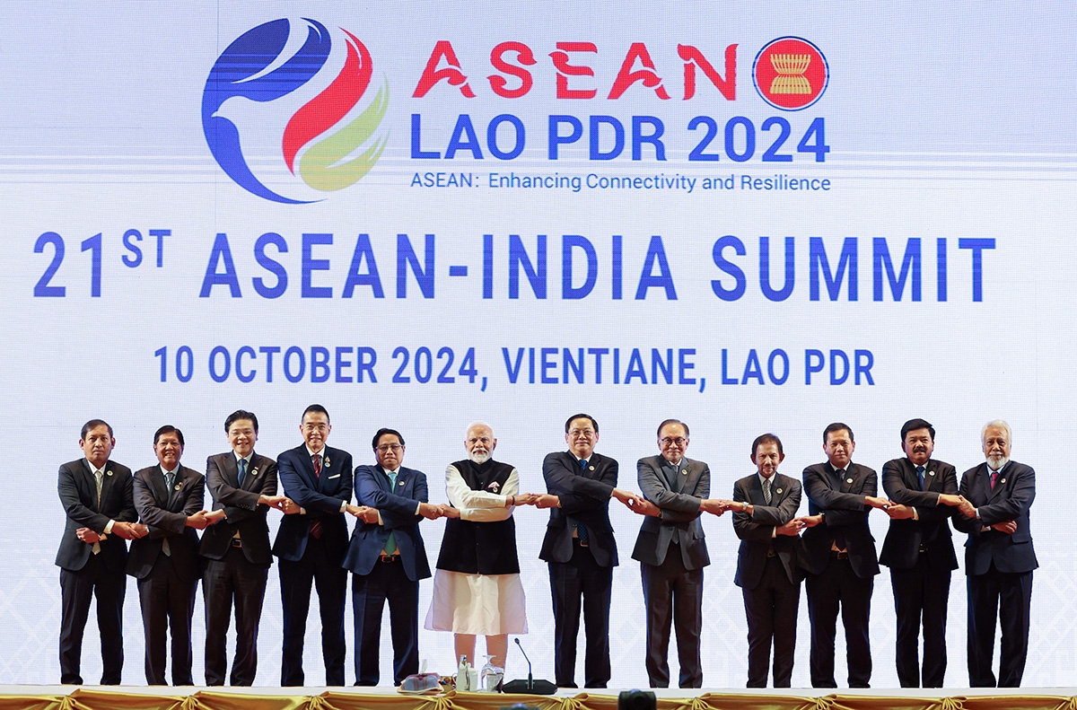 ội nghị Thượng đỉnh ASEAN-Ấn Độ lần thứ 21 diễn ra tại Vientiane, Lào
