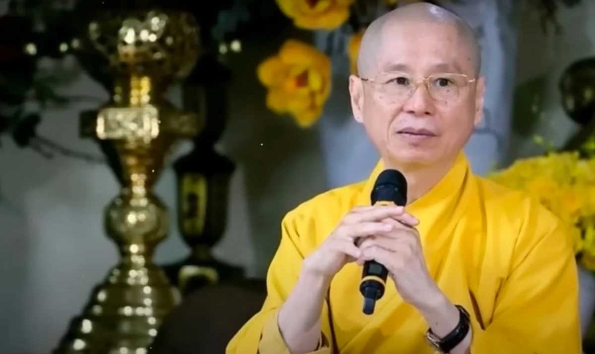 Ông Vương Tấn Việt (Thích Chân Quang) (Ảnh: Chụp màn hình)