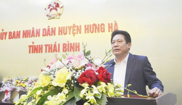 Ông Nguyễn Xuân Dương, Phó Giám đốc Sở Khoa học - Công nghệ tỉnh Thái Bình (nguyên Chủ tịch UBND huyện Hưng Hà) bị bắt giam hồi tháng 6/2024