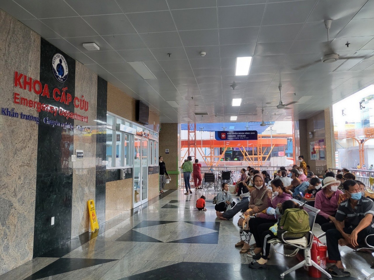 Bệnh viện Nhi đồng 1 - nơi tiếp nhận bệnh nhi nghi bị bạo hành gây bỏng nặng (Ảnh G.L)