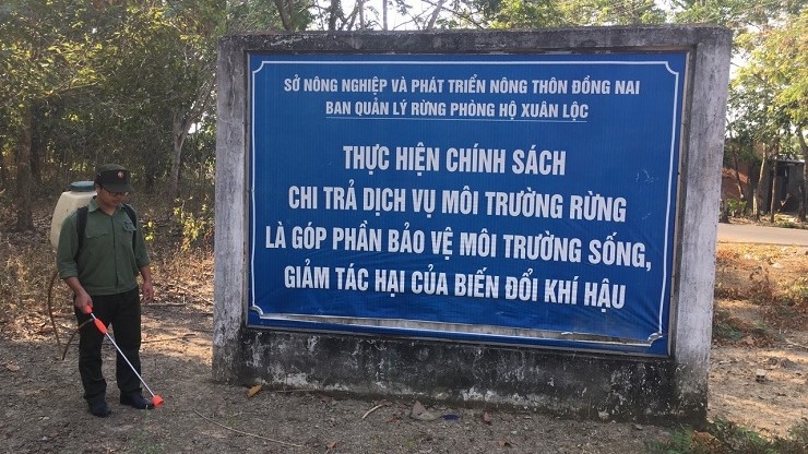 Khu vực rừng phòng hộ Xuân Lộc (Ảnh: UBND huyện Xuân Lộc)