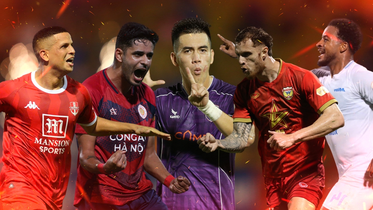 Bảng xếp hạng Vua phá lưới V-League 2024/2025 mới nhất
