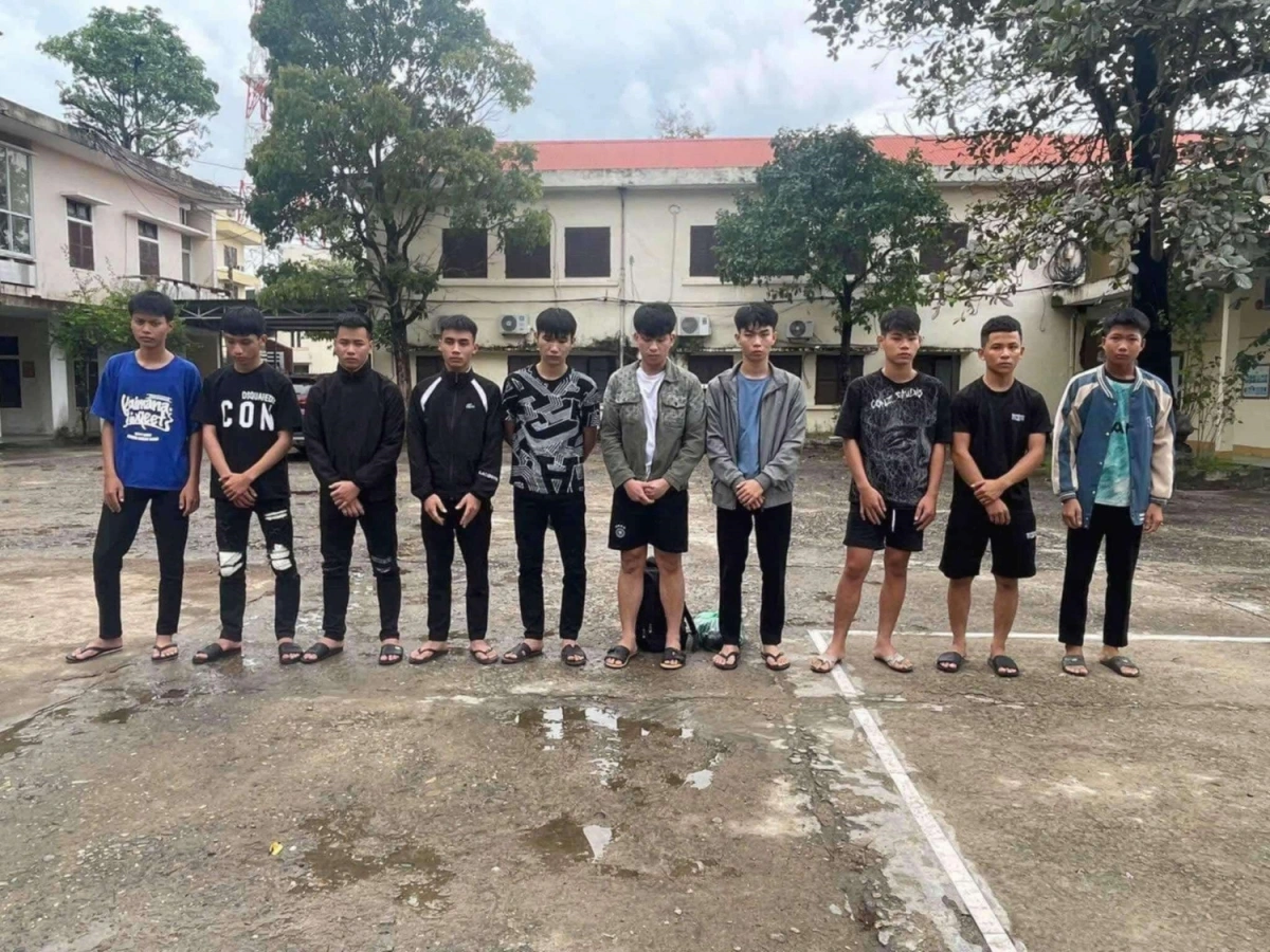 Các đối tượng gây án tại cơ quan điều tra