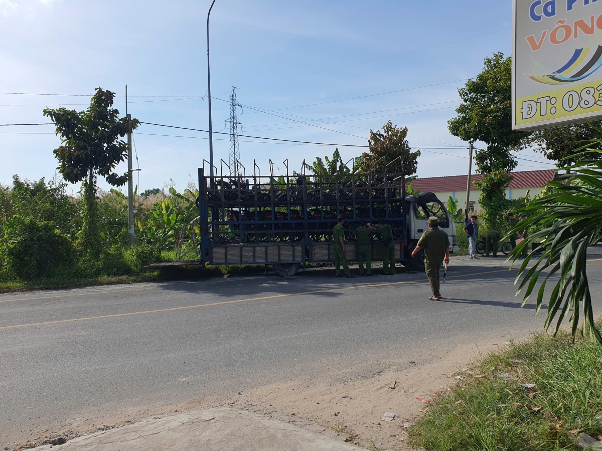 Hiện trường vụ cháy