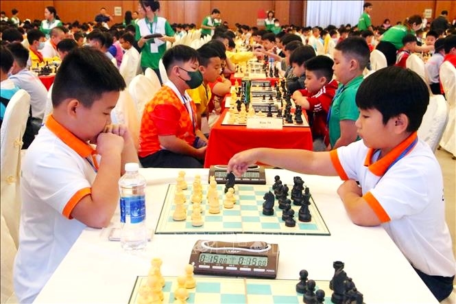 Vietnamese young chess players will compete at world event in Brazil. (Photo: VNA)