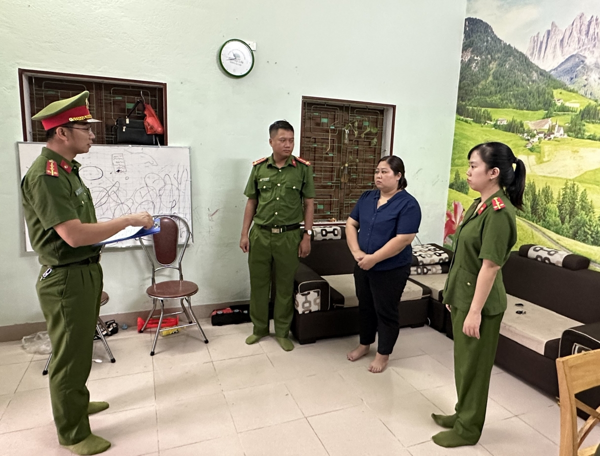 Cơ quan Cảnh sát điều tra tống đạt các quyết định đối với Trần Như Quỳnh.