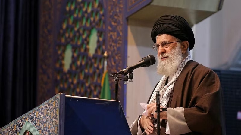 Lãnh đạo tối cao Iran, Đại giáo chủ Ali Khamenei. Ảnh: Reuters