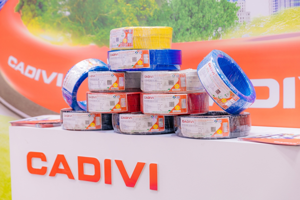 Dây và cáp điện bọc nhựa LF &amp; LSHF (không có kim loại chì độc hại) chậm cháy và chống cháy của CADIVI