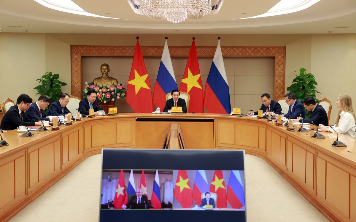 Toàn cảnh buổi điện đàm