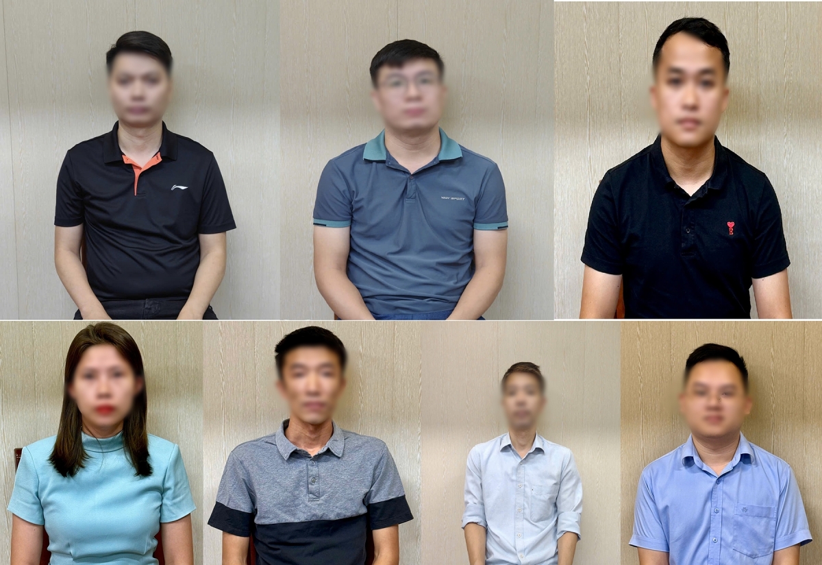 Các đối tượng bị khởi tố