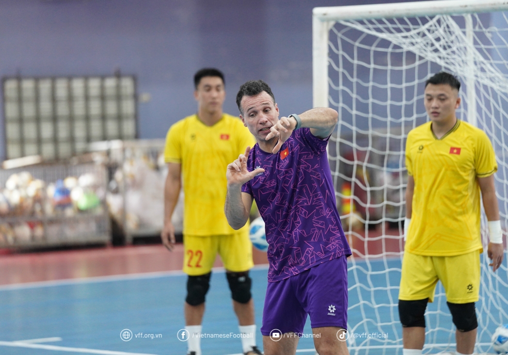 ĐT futsal Việt Nam chốt danh sách dự giải vô địch Futsal Đông Nam Á 2024 (Ảnh: VFF)