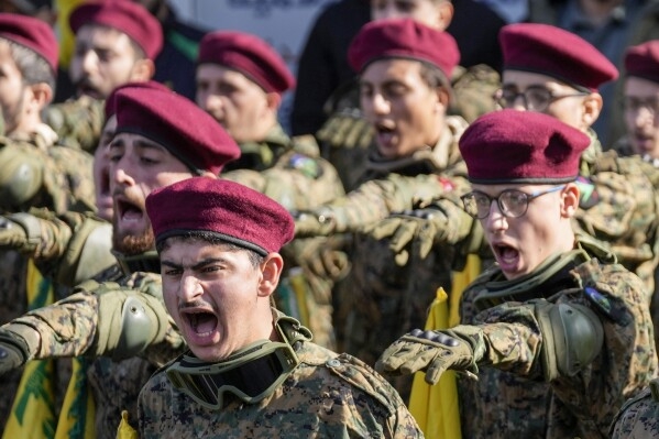 Lực lượng Hezbollah. (Ảnh: AP)