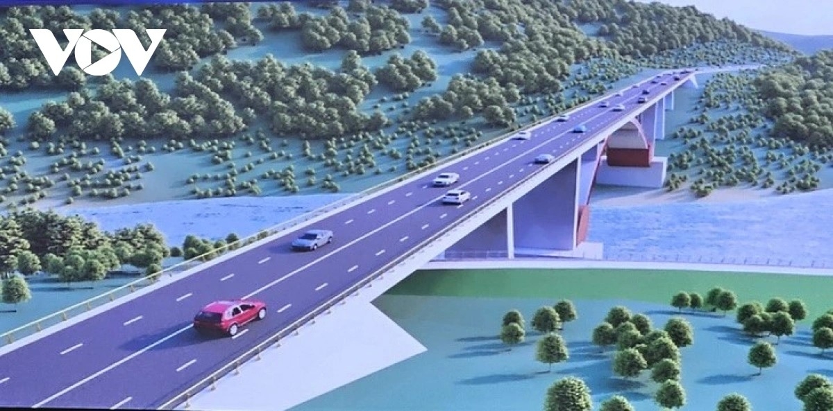 Phối cảnh tuyến đường bộ cao tốc Nha Trang- Đà Lạt.