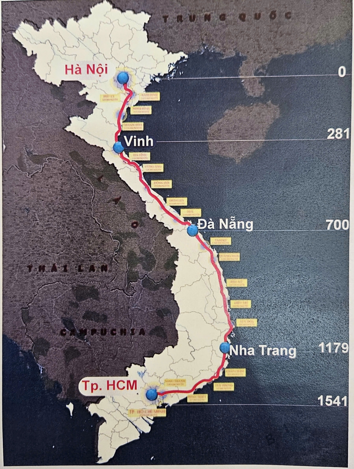 Các công trình ga của Dự án Đường sắt tốc độ cao trên trục Bắc - Nam