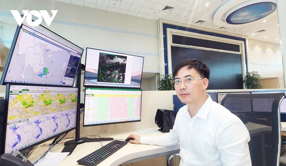 Ông Nguyễn Văn Hưởng, Trưởng phòng Dự báo Thời tiết Trung tâm Dự báo KTTV Quốc gia