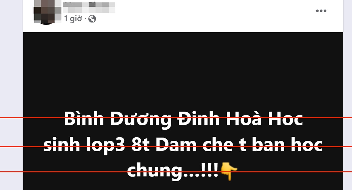 UBND phường Định Hòa khẳng định đây là thông tin sai sự thật (ảnh cắt từ MXH)