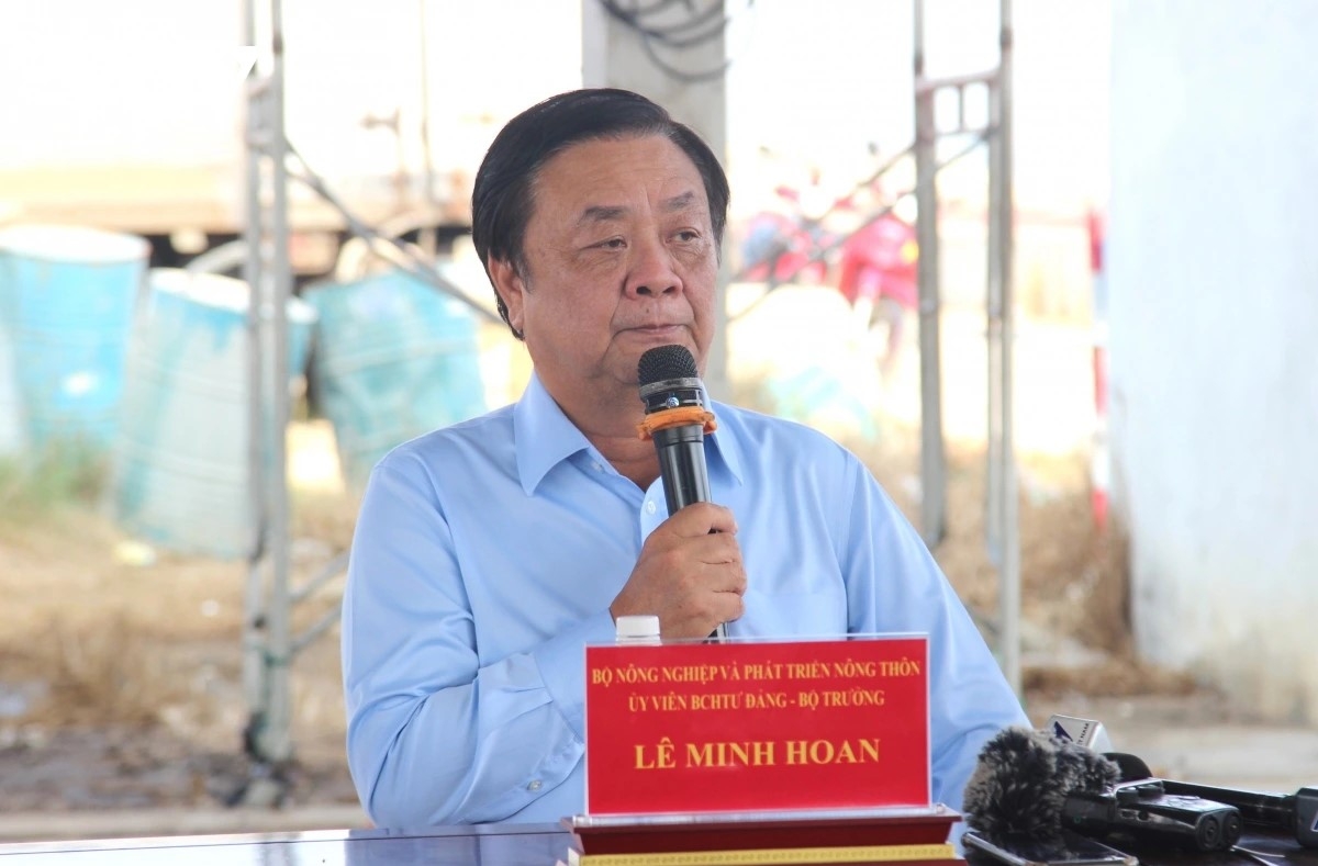 Bộ trưởng Bộ Nông nghiệp &amp; Phát triển nông thôn Lê Minh Hoan