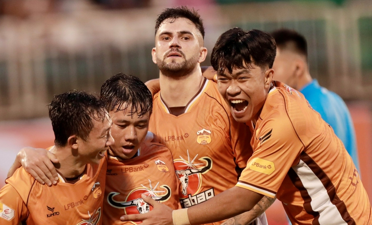 HAGL có thành tích đối đầu rất tốt trước Thanh Hóa (Ảnh: VPF).
