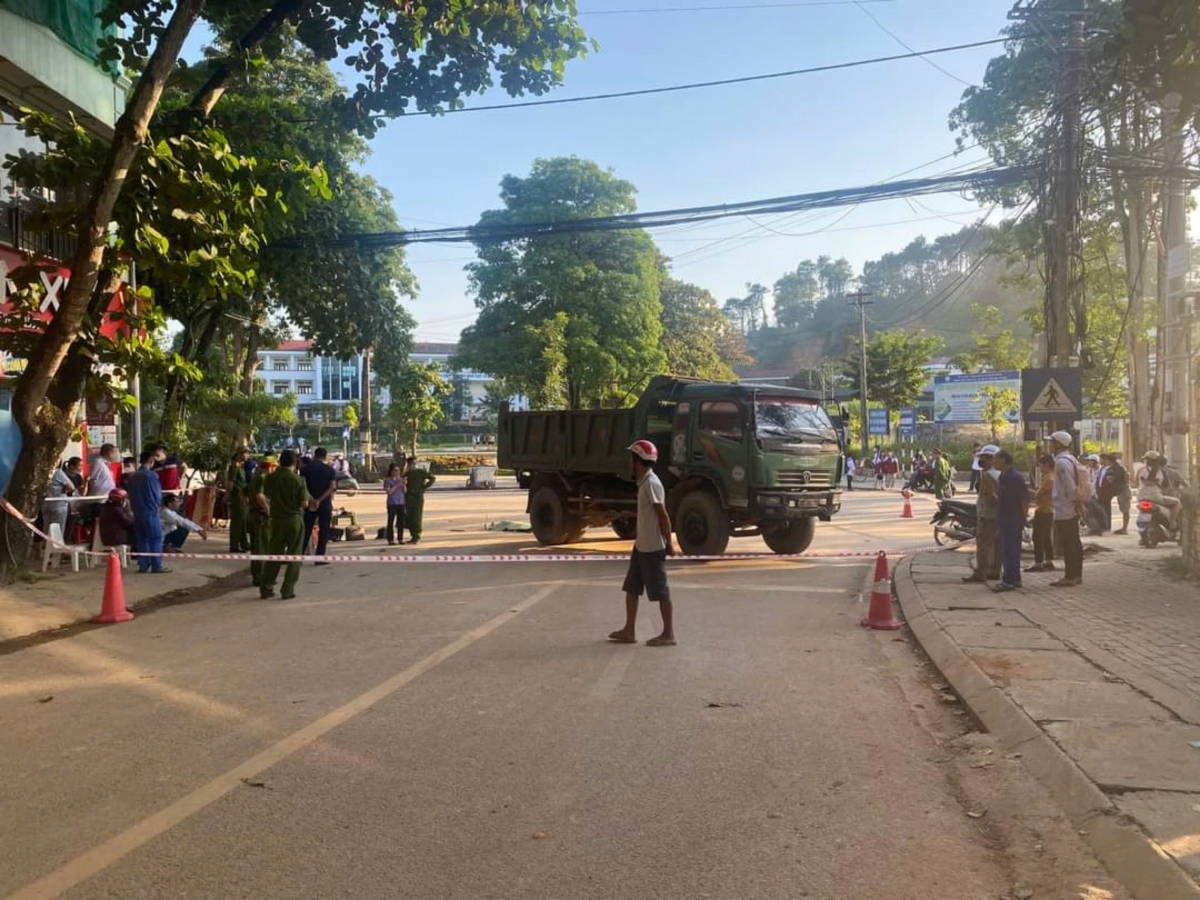 Hiện trường vụ tai nạn
