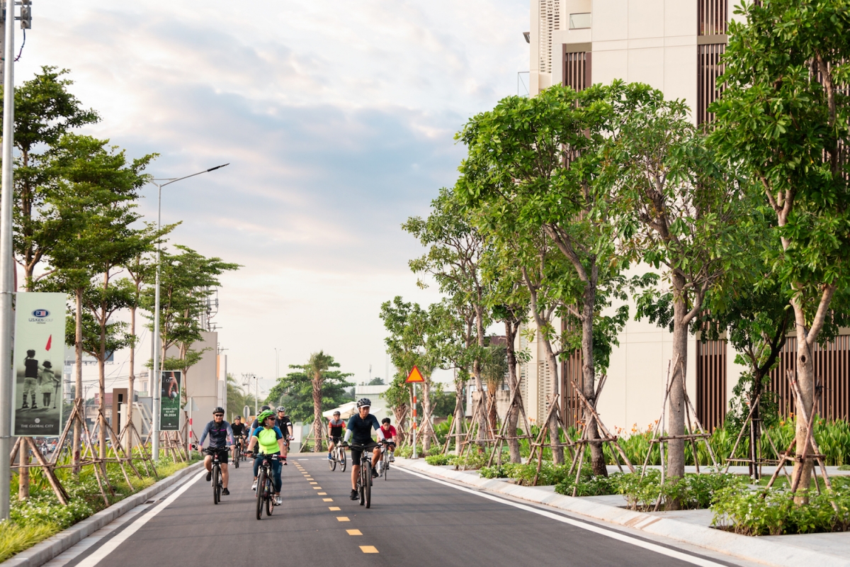 Khu đô thị được phát triển với nguyên lý lấy sự kết nối không gian và các giá trị sống làm điểm nhấn