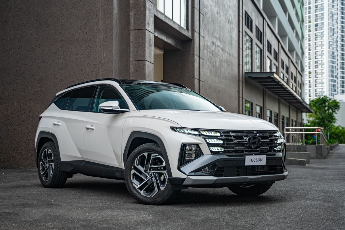 Hyundai Tucson đứng ở vị trí thứ 2 với số bán ở mức 476 xe