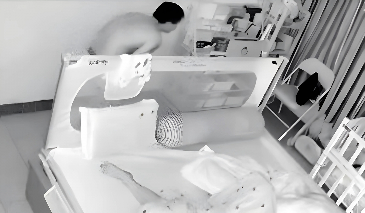 Camera ghi lại hành vi phạm tội của đối tượng. (Ảnh: CACC)