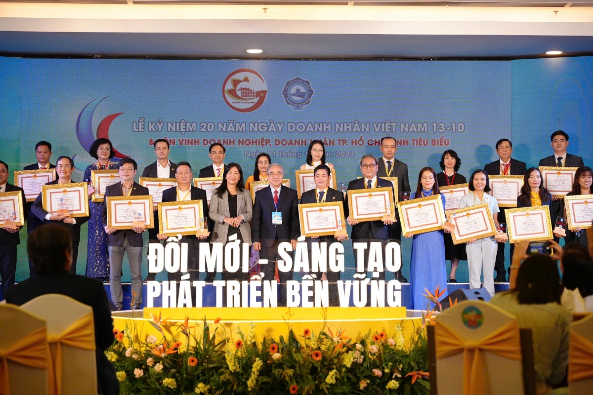 Các Doanh nghiệp vinh dự nhận danh hiệu "Doanh nghiệp, doanh nhân tiêu biểu năm 2024"
