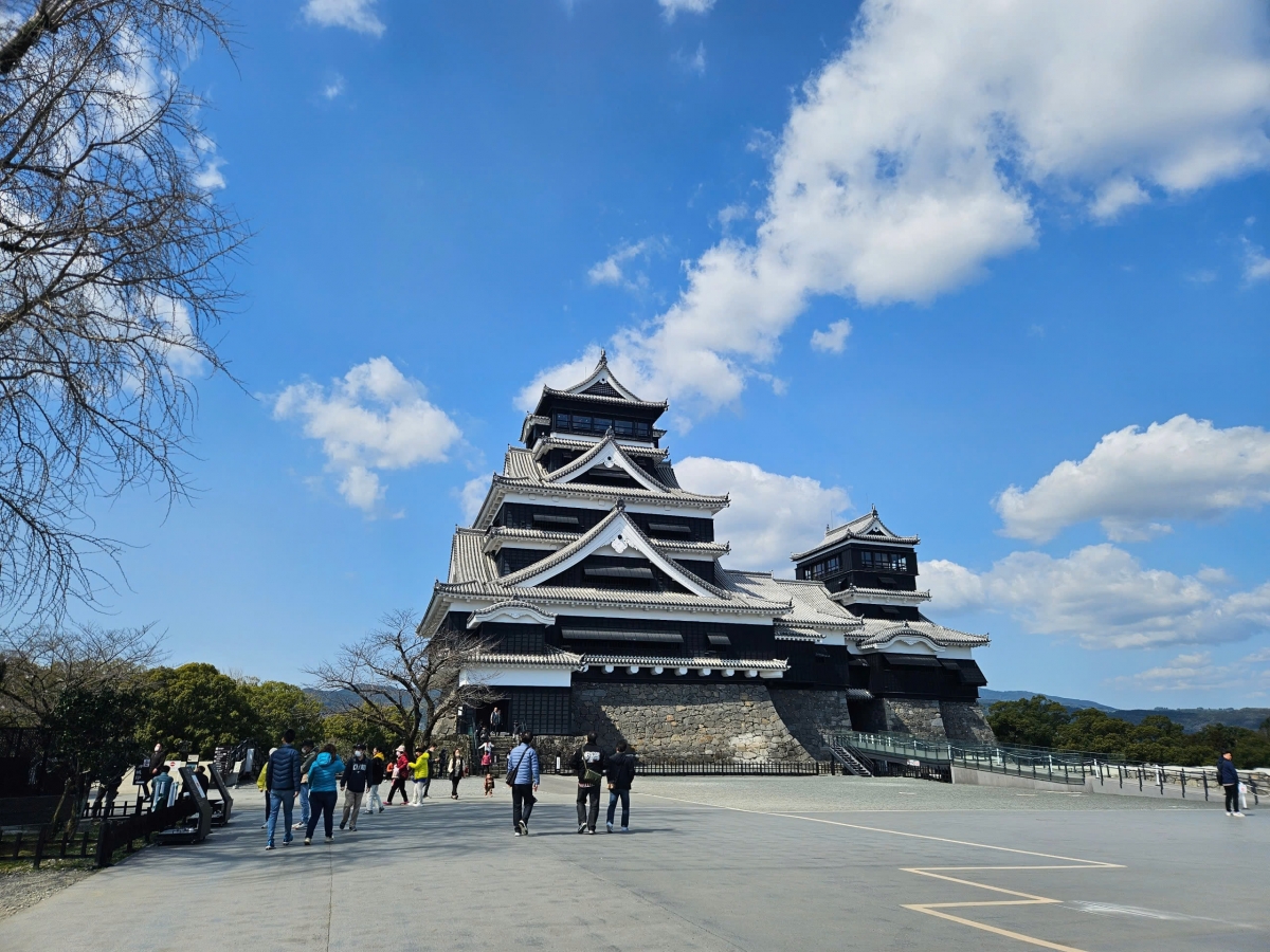 Lâu đài Kumamoto là điểm đến nổi bật tại tỉnh Kumamoto