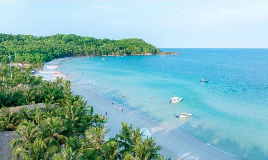 Breathtaking view of Kem Beach (Photo: thanhnien.vn)