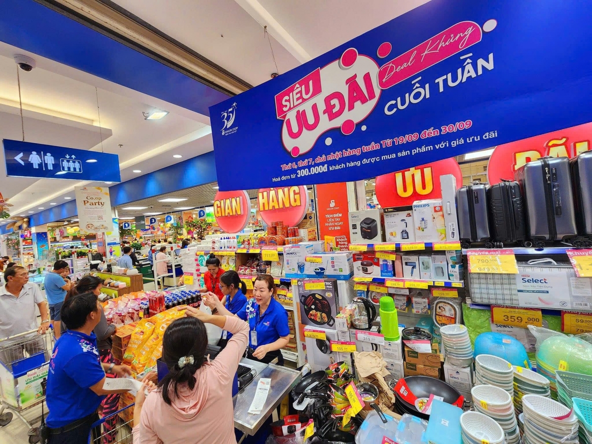 Khách hàng thành viên Saigon Co.op tiết kiệm chi tiêu trung bình từ 10 - 20%