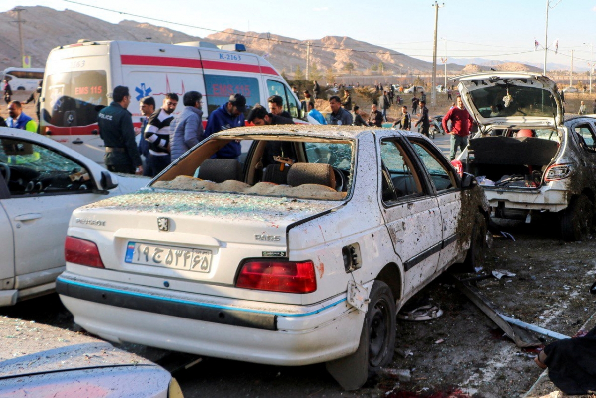 Hiện trường một vụ tấn công khủng bố ở Iran. Ảnh minh họa: Reuters.