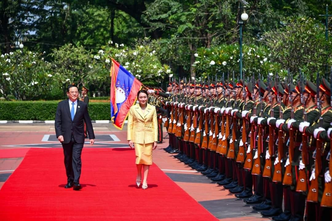 Thủ tướng Thái Lan thăm chính thức Lào và tham dự Hội nghị cấp cao ASEAN lần thứ 44, 45 (Nguồn: Đài phát thanh Quốc gia Lào)