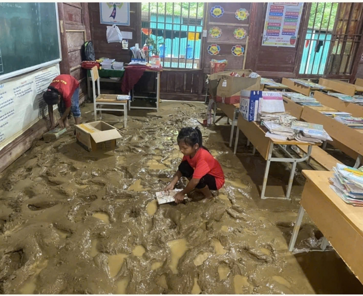 Thiệt hại về đồ dùng học tập