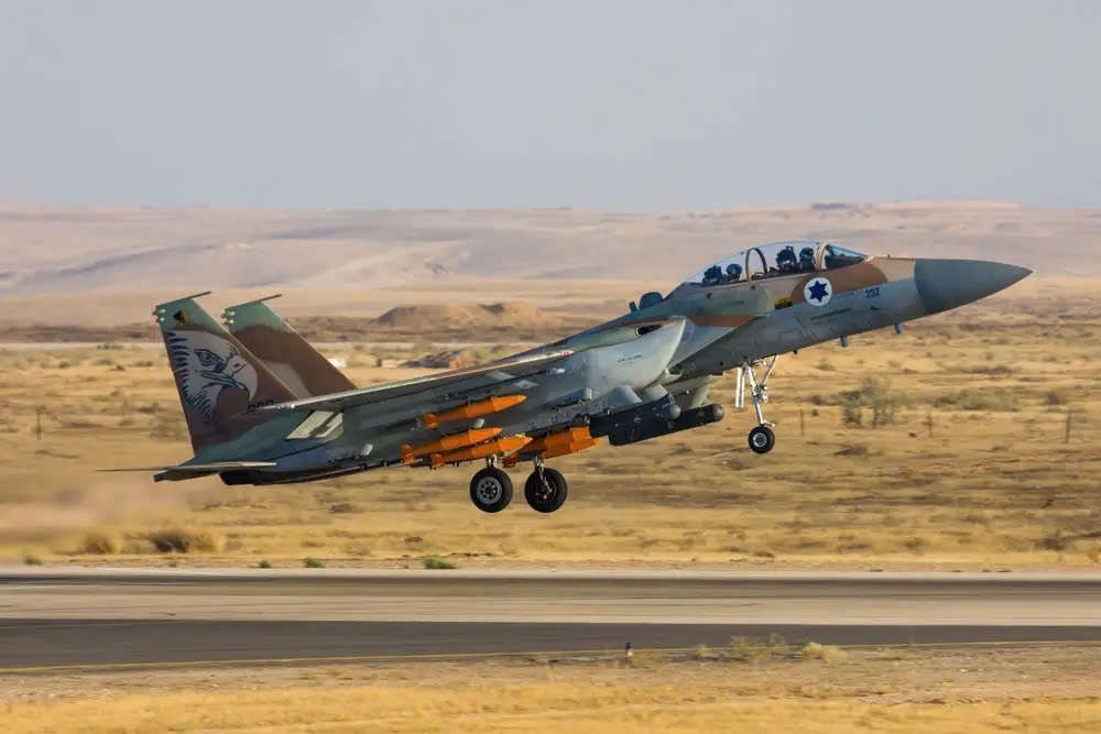 Chiến đấu cơ của Israel xuất kích. (Ảnh: Reuters)