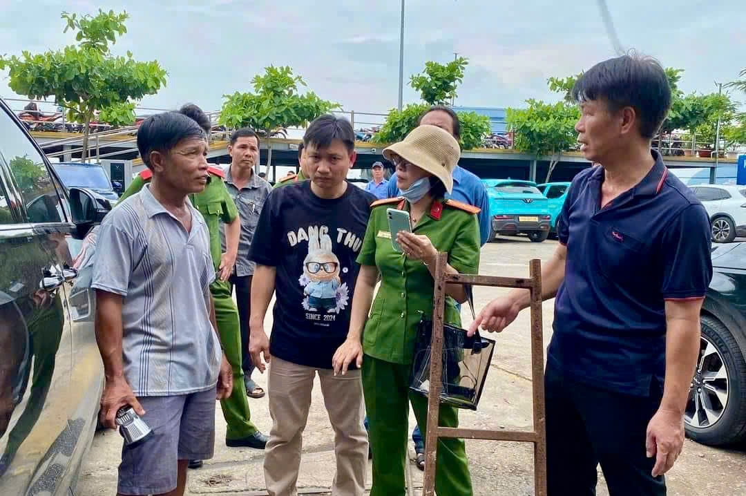Cơ quan chức năng làm việc với chủ cơ sở kinh doanh, dịch vụ trên đường Hạ Long, TP Vũng Tàu
