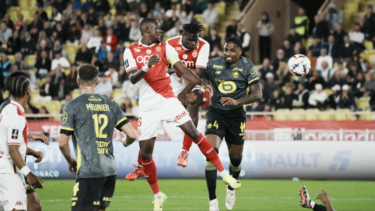 Monaco có trận hoà không bàn thắng trước Lille (Ảnh: Monacolife)