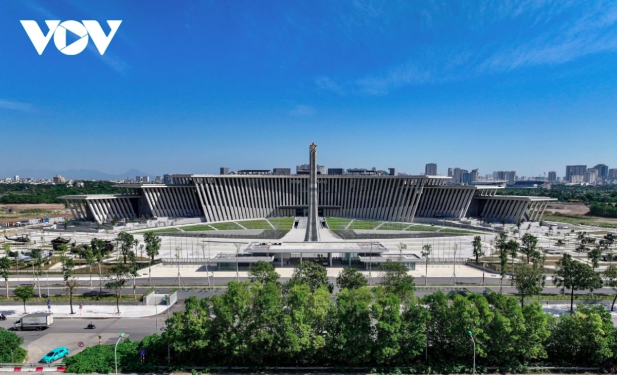 Construction work initially began on 2019, spanning an area of 23,198 square metres on the Thang Long Boulevard in Nam Tu Liem district.